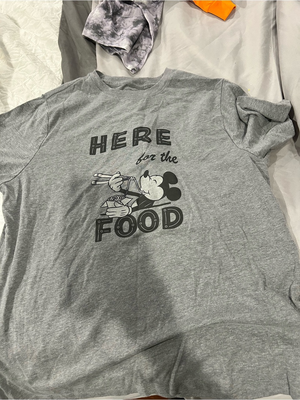 Disney here for the food shirt